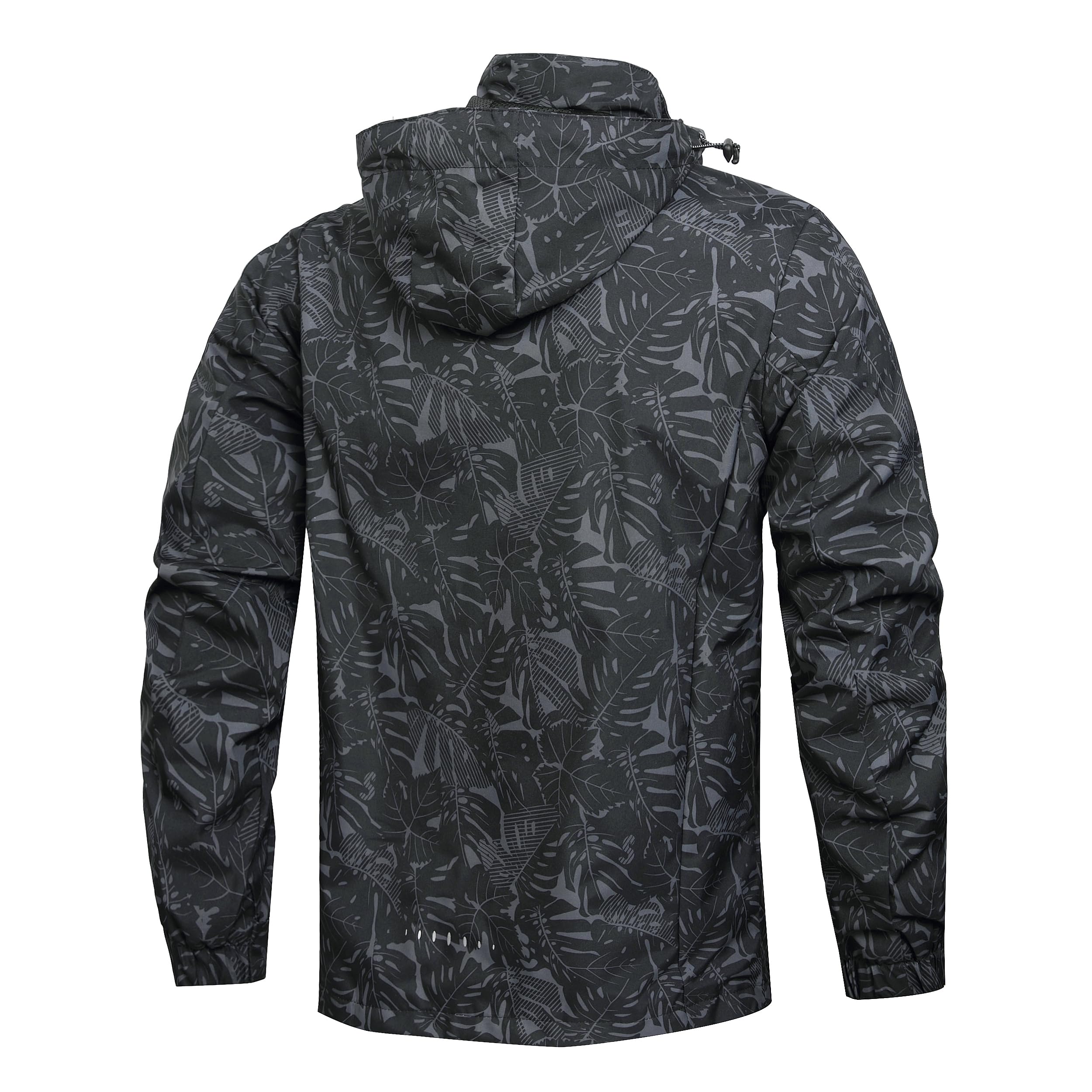 Kids Waterproof Raincoat - Lightweight Hooded Windbreaker Jacket for Boys & Girls | Perfect for School, Outdoor Play & Rainy Day Adventures