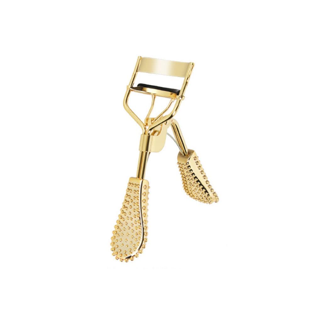 Premium Women's Frosted Handle Eyelash Curler - Professional False Eyelash Clipper & Curling Tweezers for Natural Lash Lift (Color A, One Size) | Perfect for Daily Makeup, Salon Use & Bridal Beauty Looks