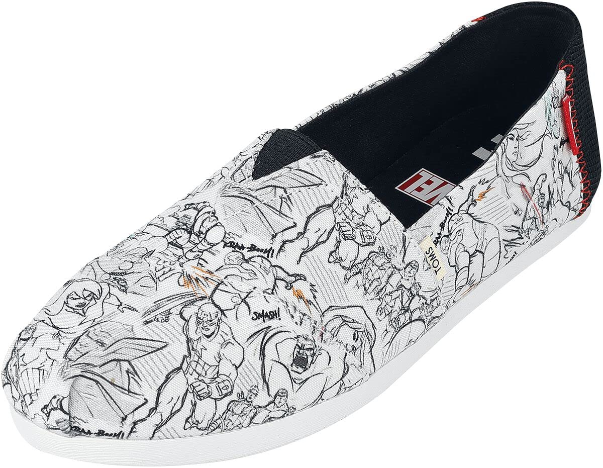 TOMS Women's Comfortable Espadrille Flats - Lightweight Casual Shoes for Walking, Beach & Summer Outfits