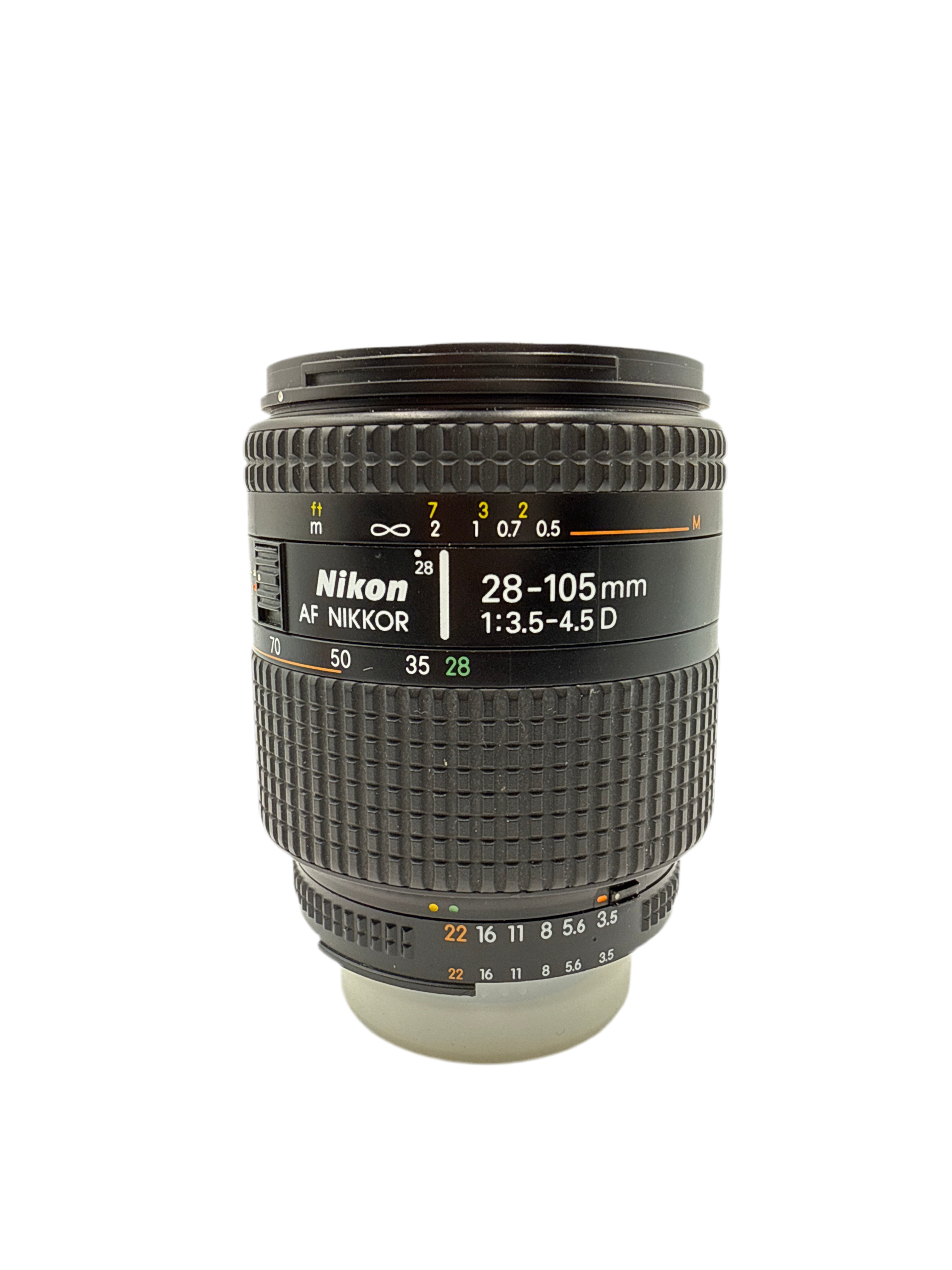 Nikon AF NIKKOR 28-105mm f/3.5-4.5 D Zoom Lens (0173) for Portrait, Travel & Landscape Photography - Compatible with Nikon DSLR Cameras