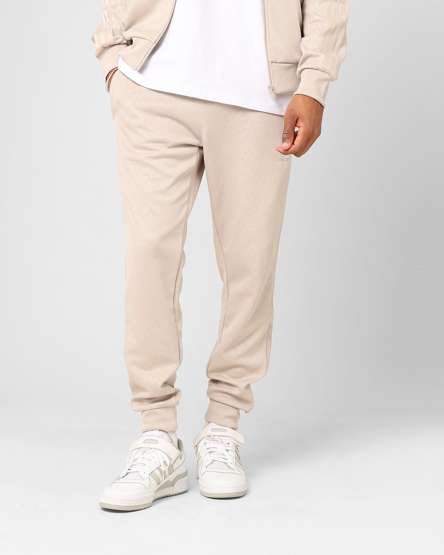 Adidas Adicolor Monogram Straight Track Pants for Men - Stylish & Comfortable Joggers for Running, Gym & Casual Wear