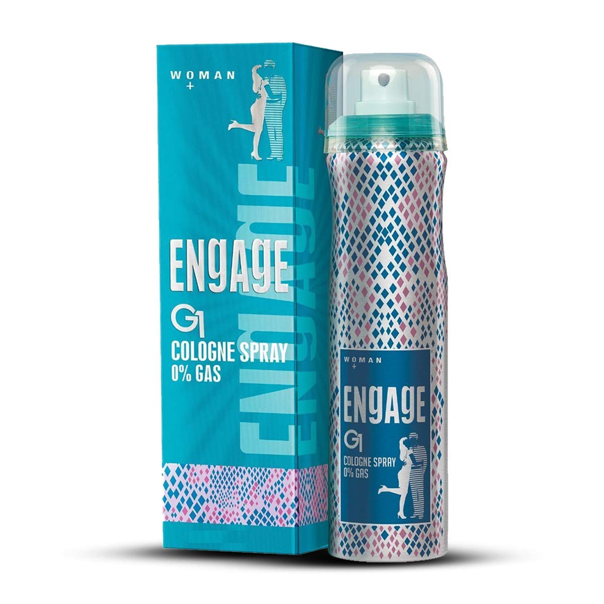 Engage G1 Cologne for Women - Floral & Sweet Fragrance Perfume, 135ml | Alcohol-Free, Skin-Friendly Formula | Perfect for Daily Wear, Office & Romantic Dates