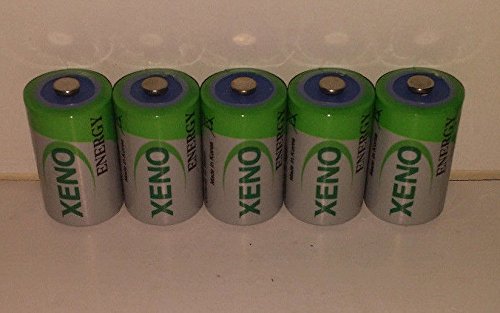 Xeno (5-Pack) ER14252 1/2AA 3.6V Lithium Batteries - Compatible with TADIRAN TL-2150, TL-4902, TL-5101 - Long-Lasting Power for Industrial Sensors, Medical Devices & Emergency Equipment