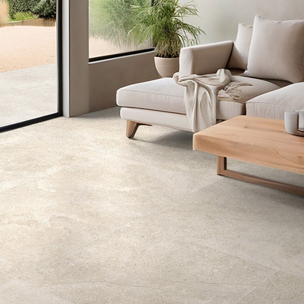 Bordeaux Beige 300x600mm Matte Porcelain Tile with Marble Look - Perfect for Bathroom Walls, Kitchen Backsplash & Flooring