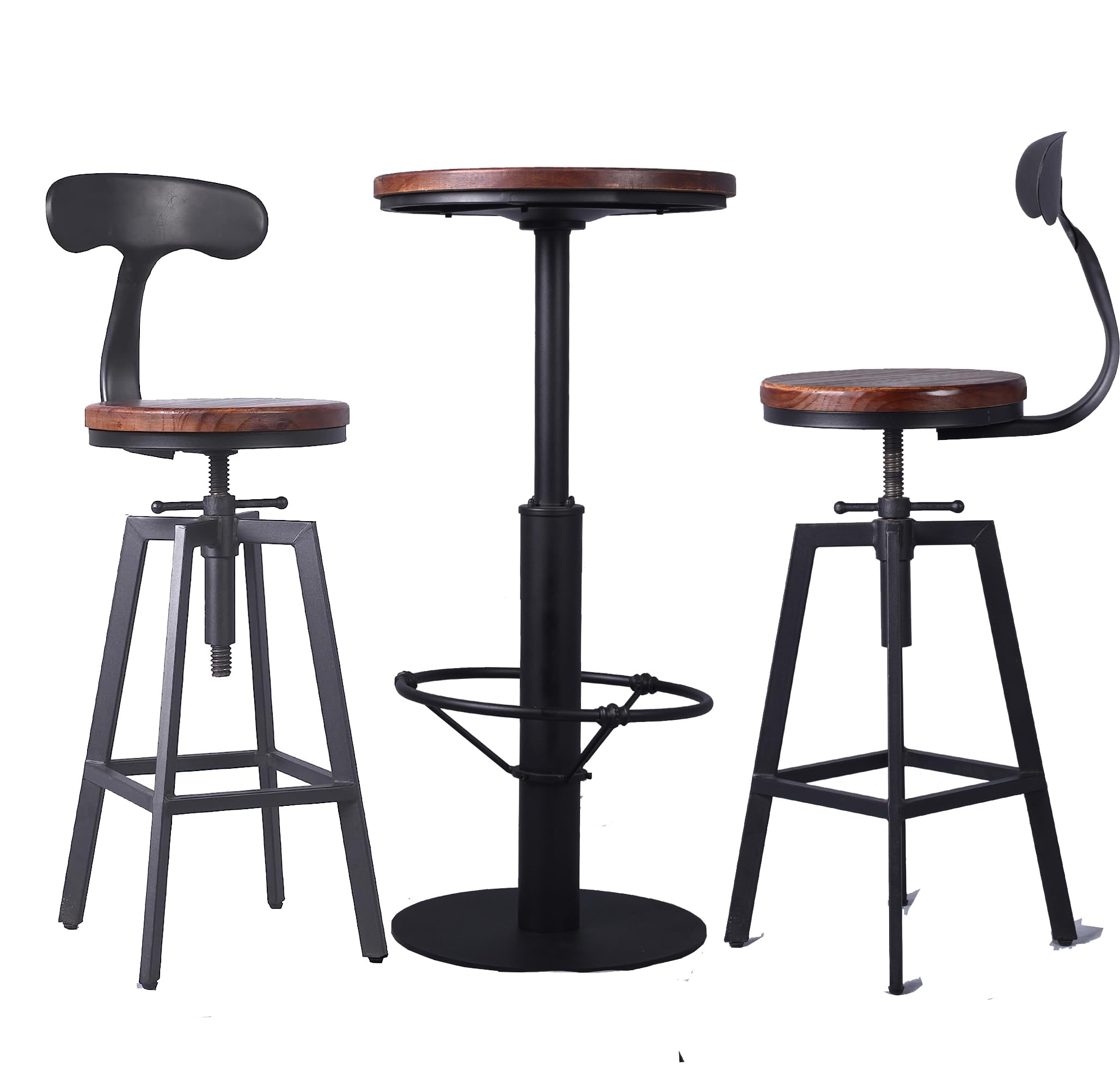 Diwhy Industrial Pub Table - 19.7