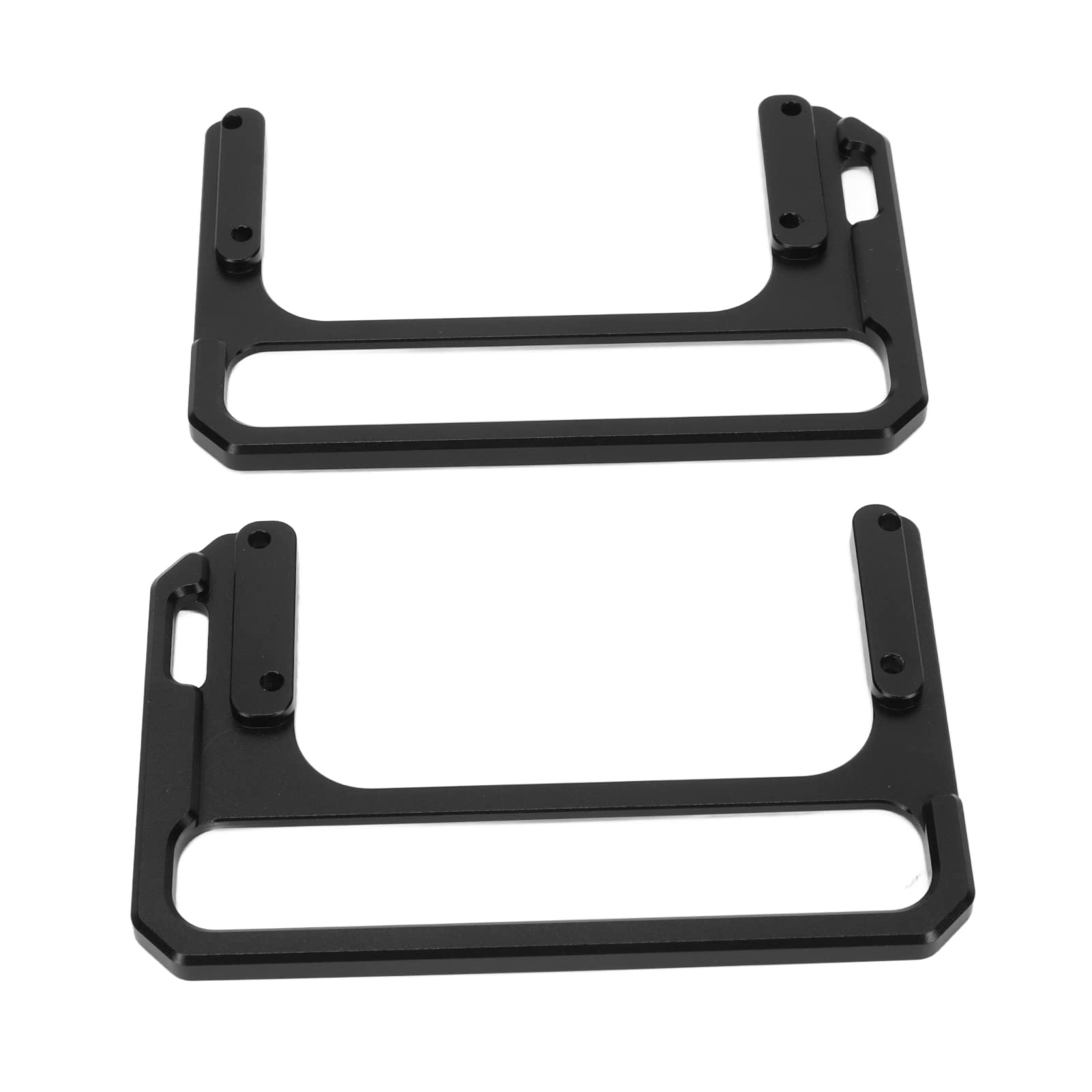 Xiegu X6100 Shortwave Radio Shield - CNC Aluminum Alloy Side Handle & Bracket Stand for Ham Radio | Portable Mounting Solution for Field Operations & Emergency Communications