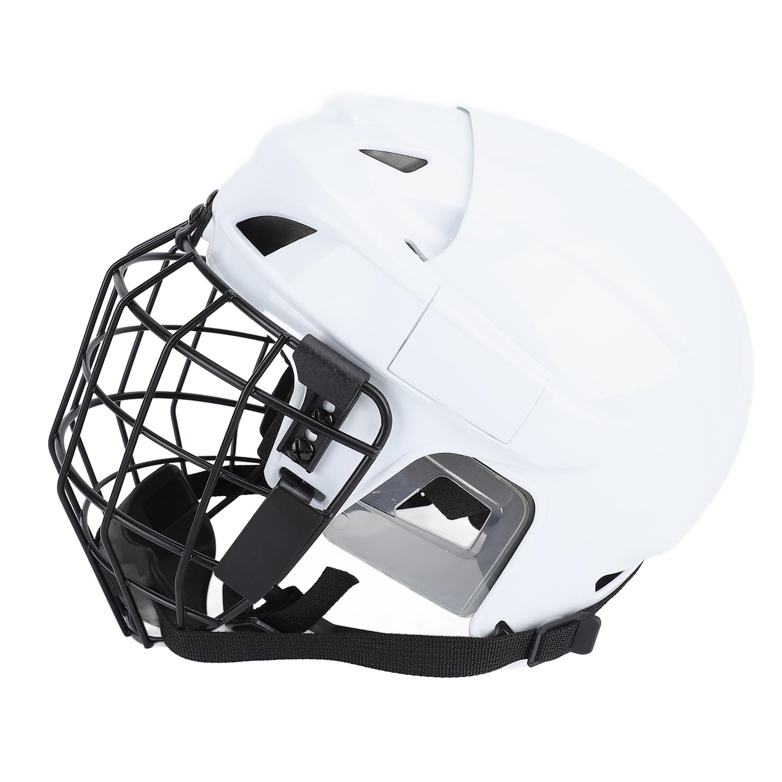 Youth Hockey Helmet Combo with Face Mask Cage - Comfortable Goalie Protective Gear for Ice & Roller Hockey - Perfect for Young Athletes | Game Day & Practice Safety Equipment