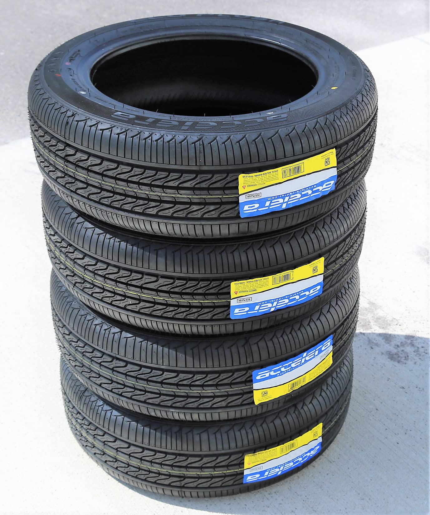 Accelera Eco Plush All-Season Radial Tire 215/65R16 102V - High Performance Tires for Sedans, SUVs & Crossovers | Durable Traction for Year-Round Driving in Rain, Snow & Dry Conditions