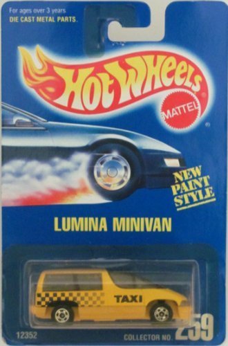 Hot Wheels 1991 Lumina Minivan Die-Cast Car - Blue Card Collectible Toy for Kids & Adults - Perfect for Display, Gifts, and Playtime Scenes
