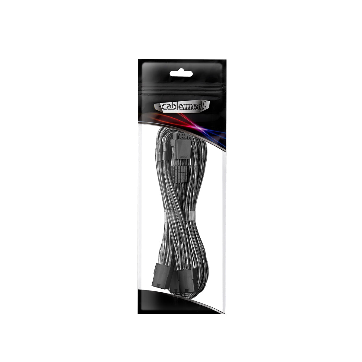 CableMod PRO ModMesh 12VHPWR PCI-e Extension Cable - Carbon Black | Premium GPU Power Cable for Gaming PC & Workstation Builds | Perfect for NVIDIA RTX 4090/4080/3090 Ti Graphics Cards