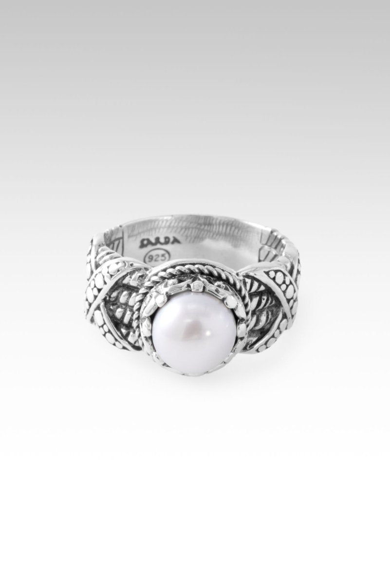 Forever Over Me Ring™ - Elegant Freshwater Pearl Ring for Women | Perfect for Weddings, Anniversaries & Special Occasions