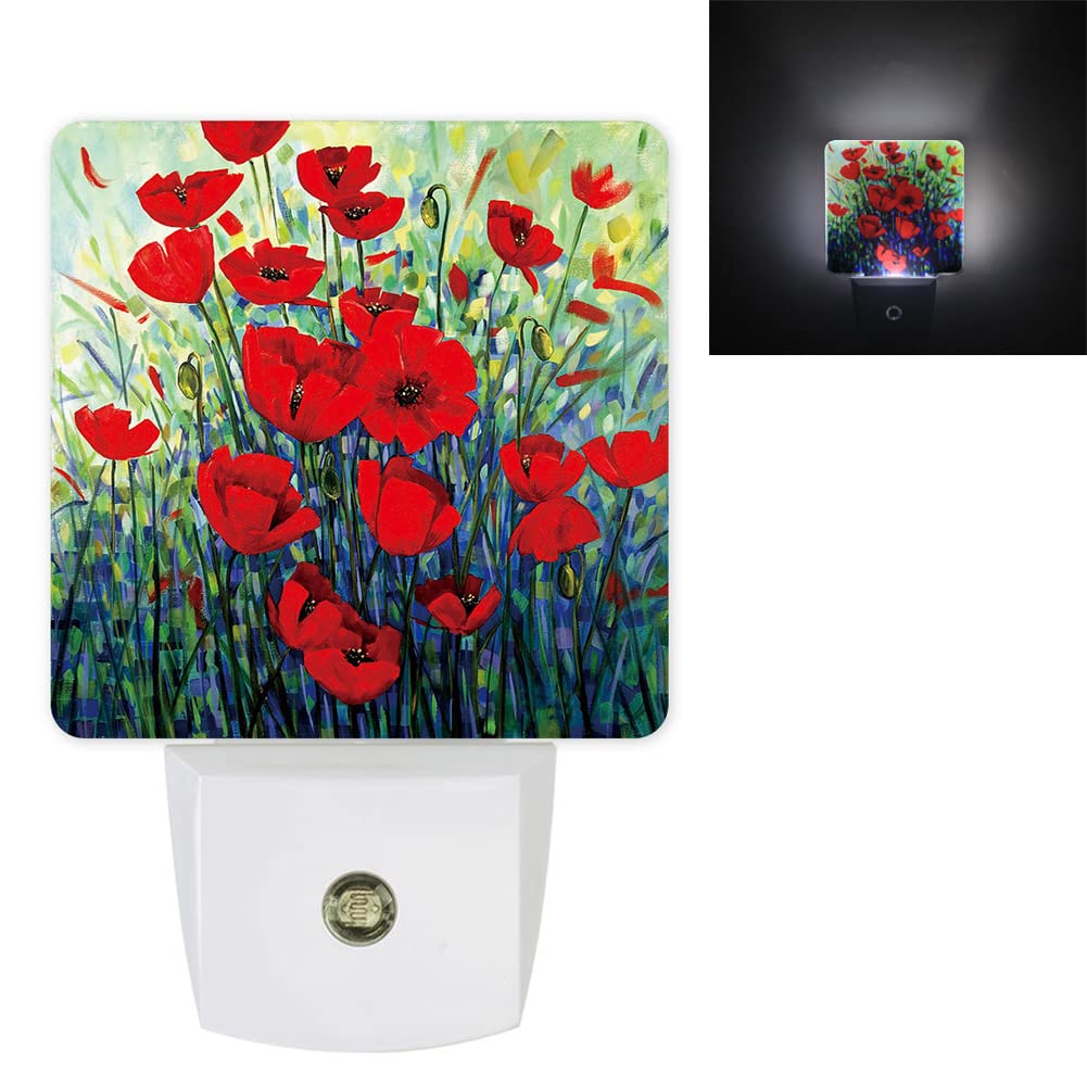Smart Night Light Plug in Wall - Dimmable LED Nightlight with Auto Dusk to Dawn Sensor for Bedroom, Nursery, Kids Room | Perfect for Nighttime Feedings, Bathroom Trips & Creating Soothing Ambiance