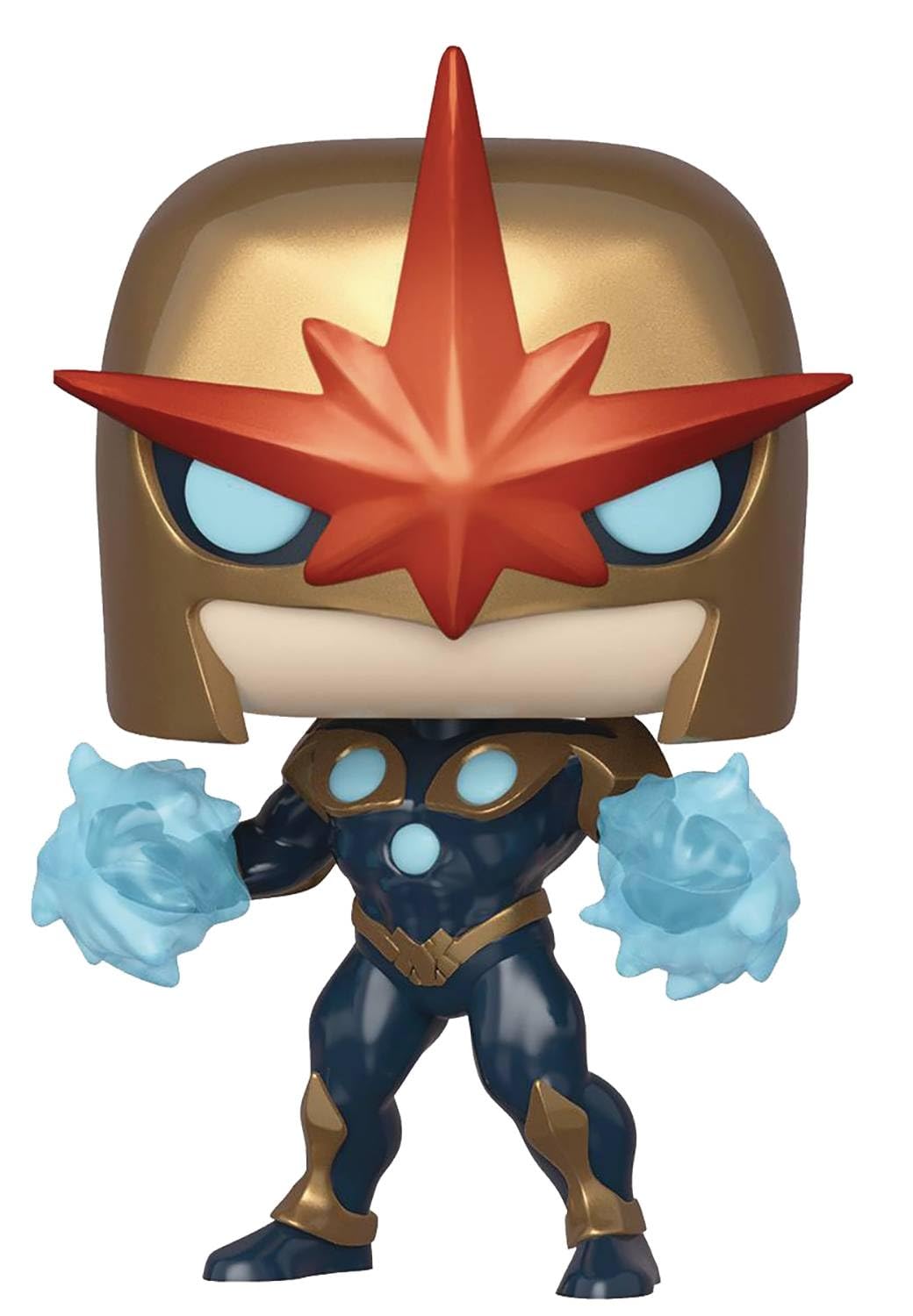 Marvel Nova Prime Vinyl Action Figure - Collectible Superhero Toy for Display & Gifts | Perfect for Comic Fans, Home Decor, and Office Desk Accessories