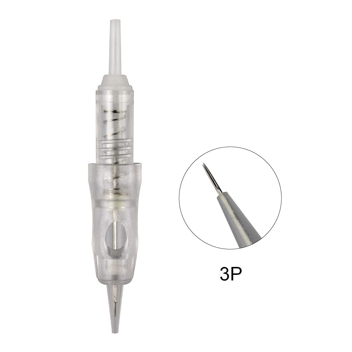 Vinban Disposable Tattoo Needles Cartridge - 1P/3P Permanent Makeup Needles for Machine Pen (Mix Sizes) - Perfect for Eyebrow Microblading, Lip Blushing & Eyeliner Tattooing