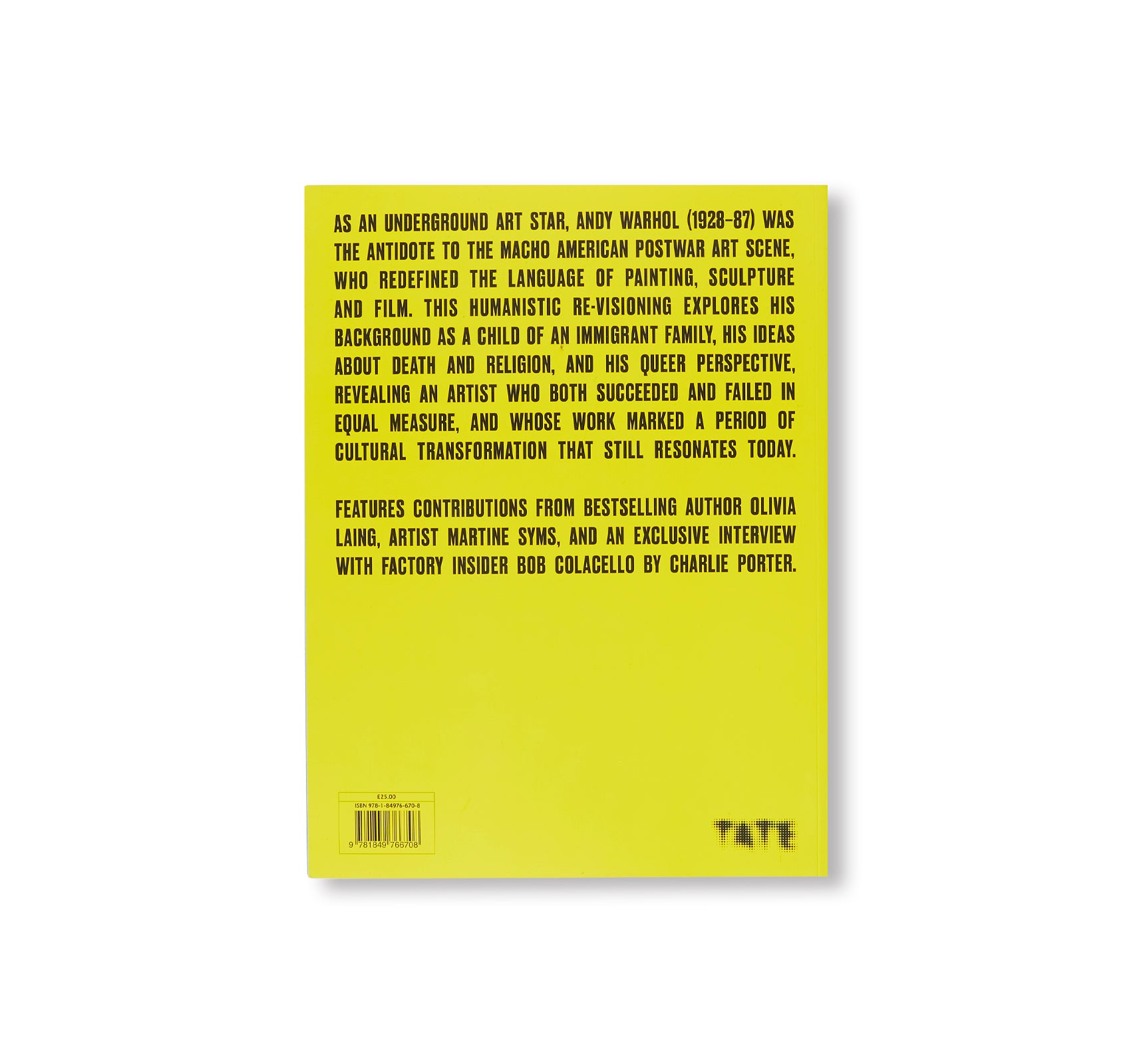 ANDY WARHOL by Andy Warhol - Softcover Art Book | Perfect for Art Collectors, Students & Pop Culture Enthusiasts