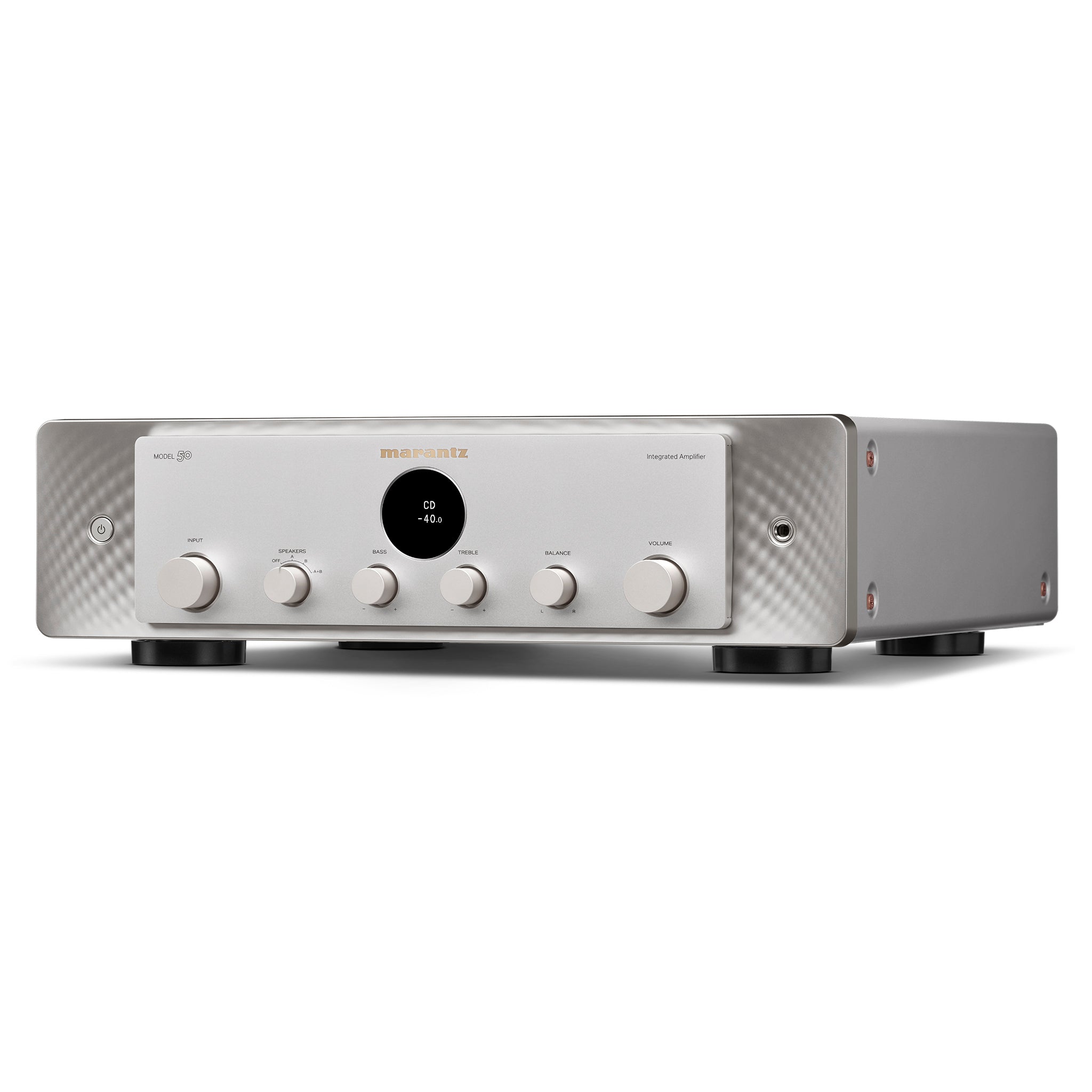 Marantz MODEL 50 Pure Analog Integrated Amplifier - Hi-Fi Stereo Receiver for Home Audio System | Perfect for Vinyl Records, Streaming Music & Home Theater Setup