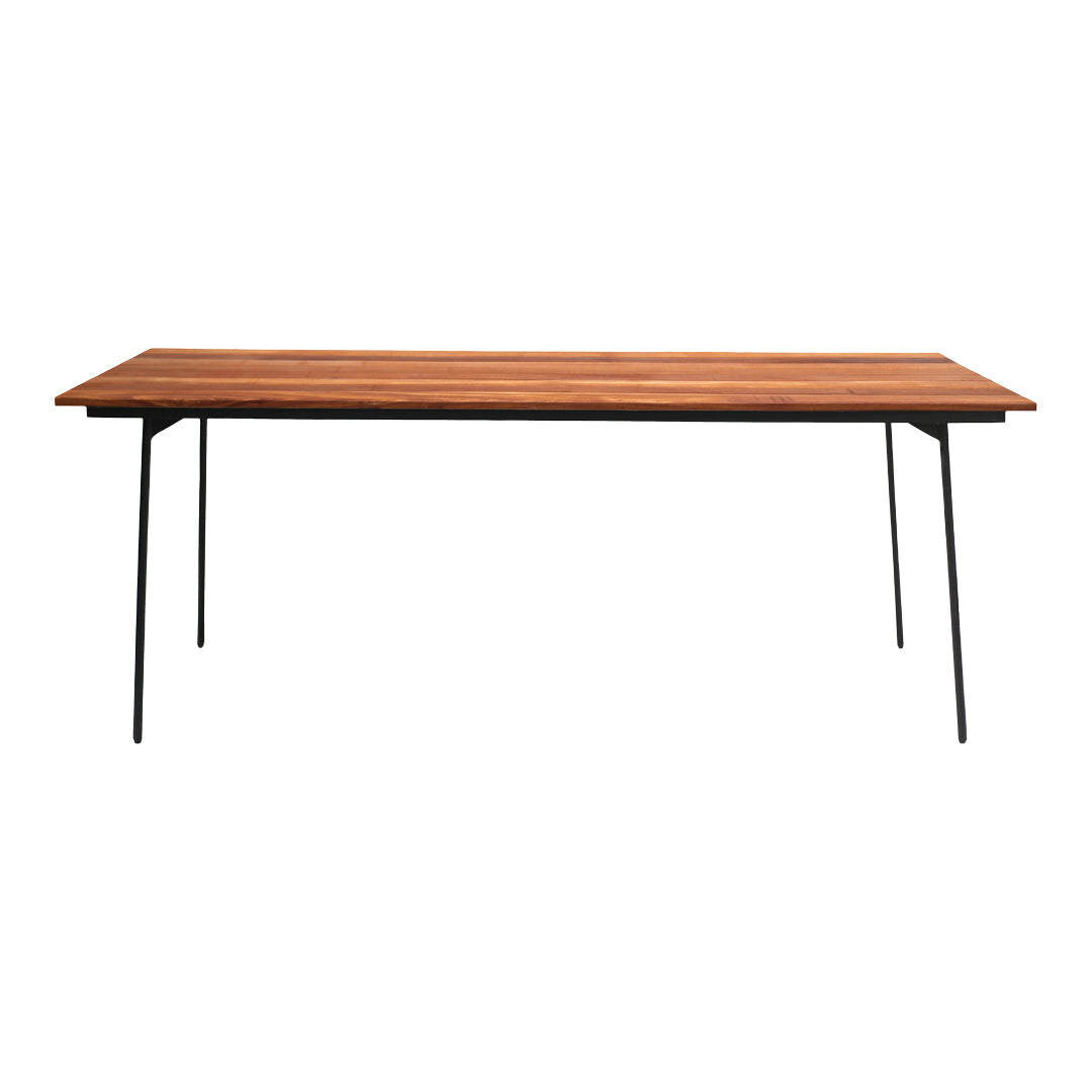 1730 Outdoor Dining Table Rectangle - Durable Weatherproof Patio Table for Garden, Backyard, Poolside & Restaurant Use