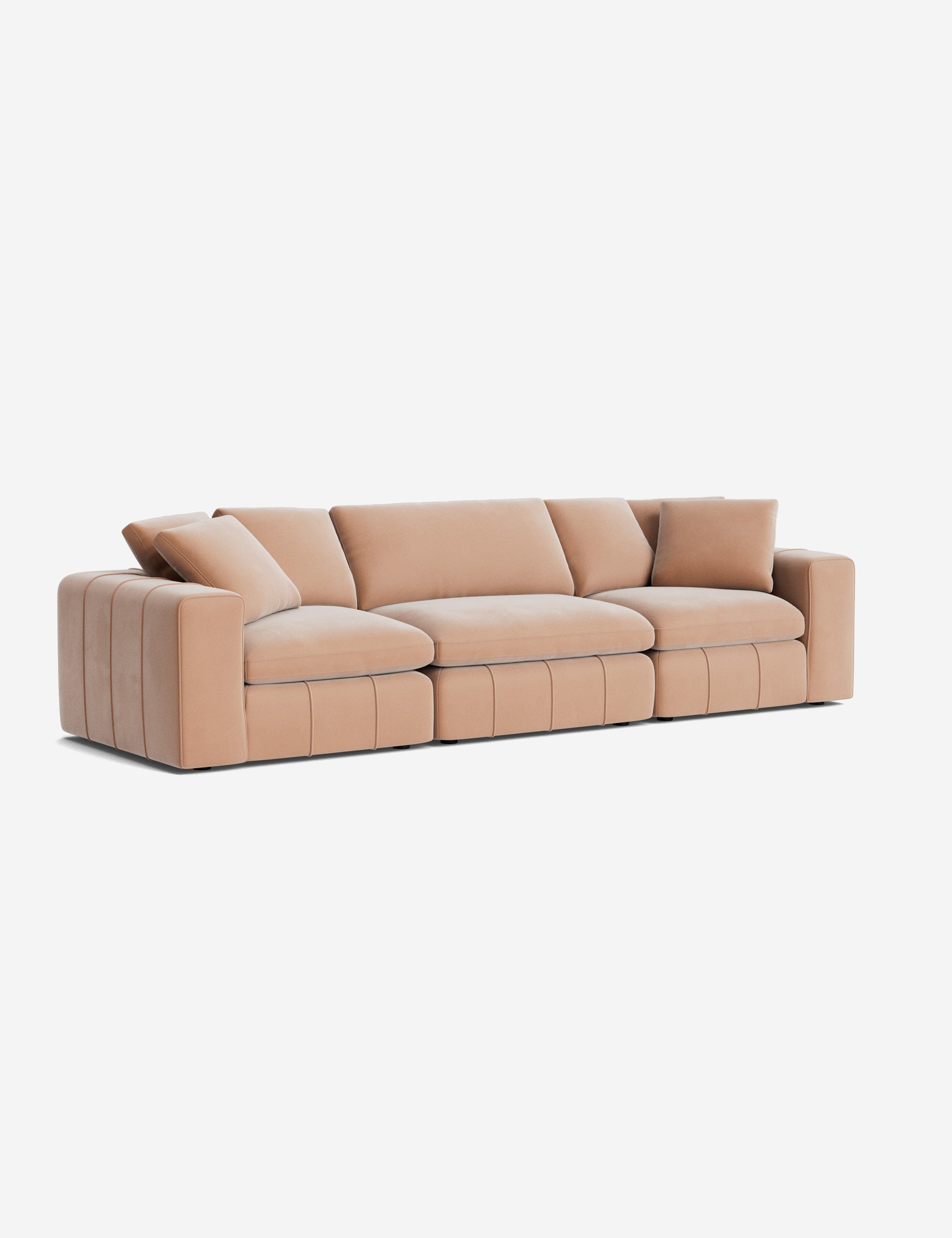 Capella Sofa - Modern Comfortable Living Room Couch for Small Spaces, Home & Office Use