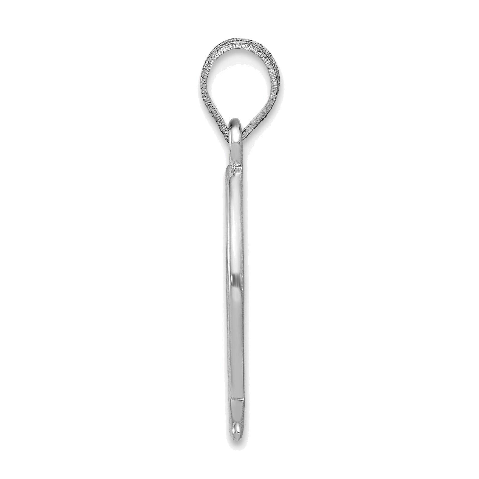 Bonyak 14K White Gold Ichthus Fish Pendant Necklace - Christian Religious Jewelry for Women & Men - Perfect for Baptism, Church, Daily Wear & Gifts