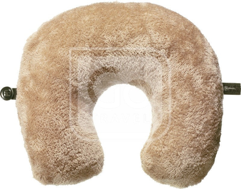 Go Travel Plush Pillow - Ultra Soft Neck Support for Airplane, Car & Home Use | Comfortable Travel Accessories for Adults & Kids