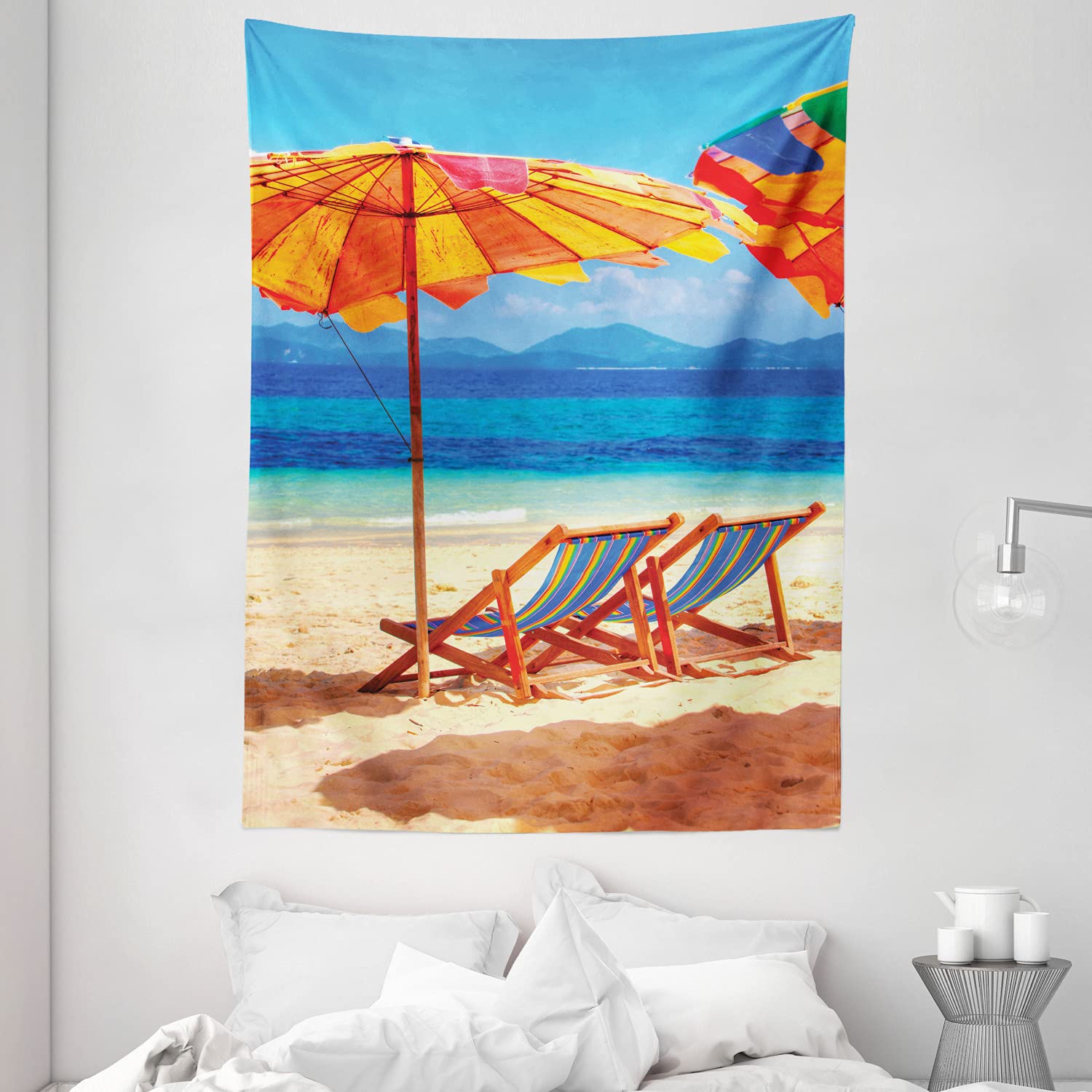 Ambesonne Tropical Beach Tapestry - 60