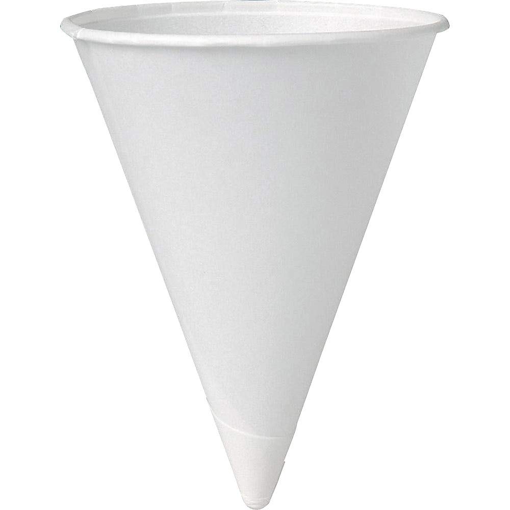 The Unforgettable Party with Solo 4 oz White Paper Cone Cups
