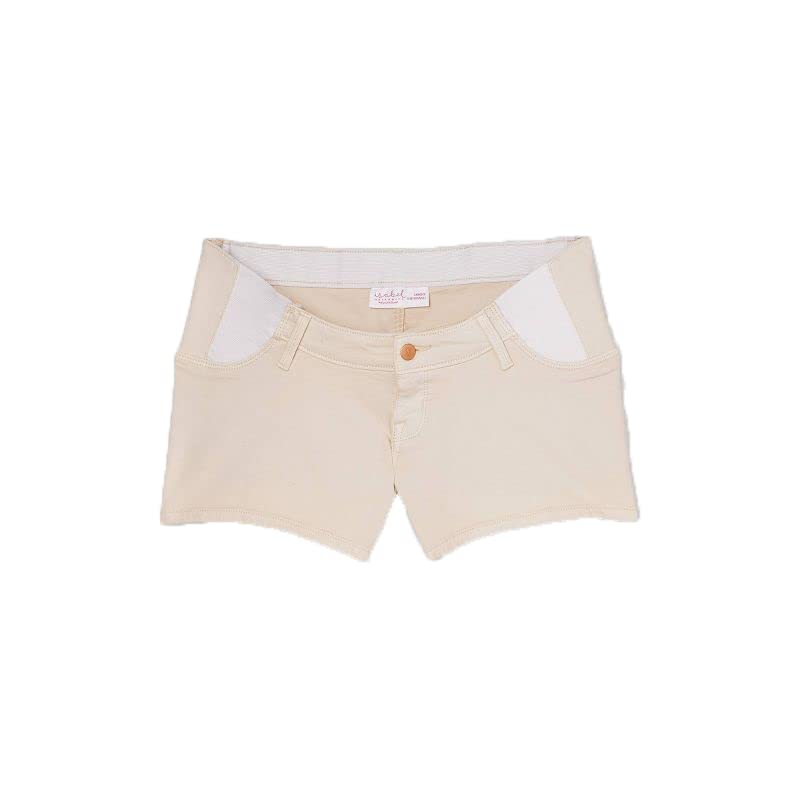 **Isabel Maternity by Ingrid & Isabel Side Panel Midi Maternity Jean Shorts – Comfortable Stretch Denim Shorts for Pregnant Women – Perfect for Summer, Casual Outings & Travel**