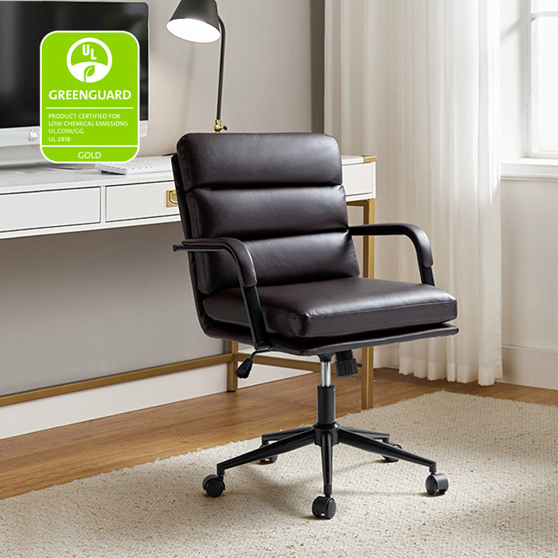 Johannes Task Office Chair - Ergonomic Adjustable Desk Chair with Lumbar Support for Home & Office Workspace - Perfect for Long Hours of Sitting, Gaming, and Remote Work
