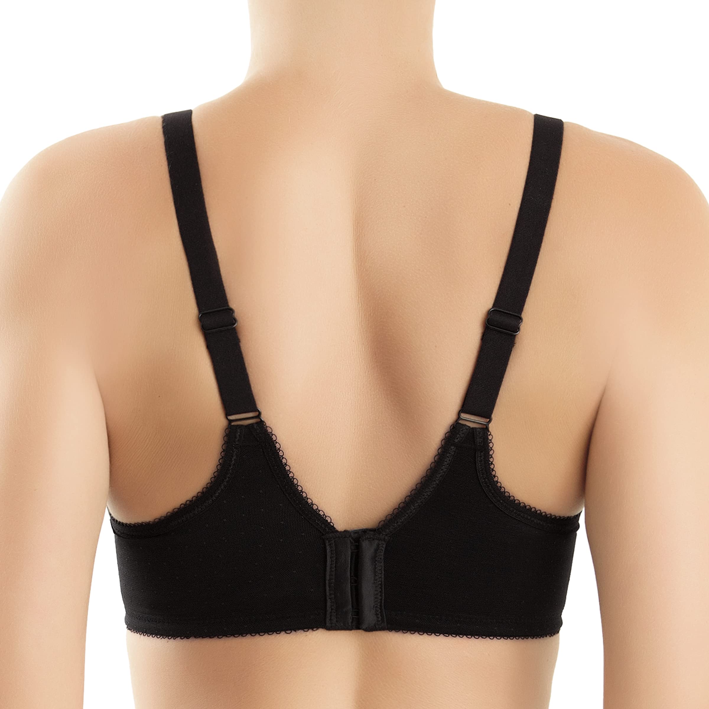 Wacoal Women's Retro Chic Contour Bra - Comfortable Full Coverage Underwire Support for Everyday Wear & Special Occasions