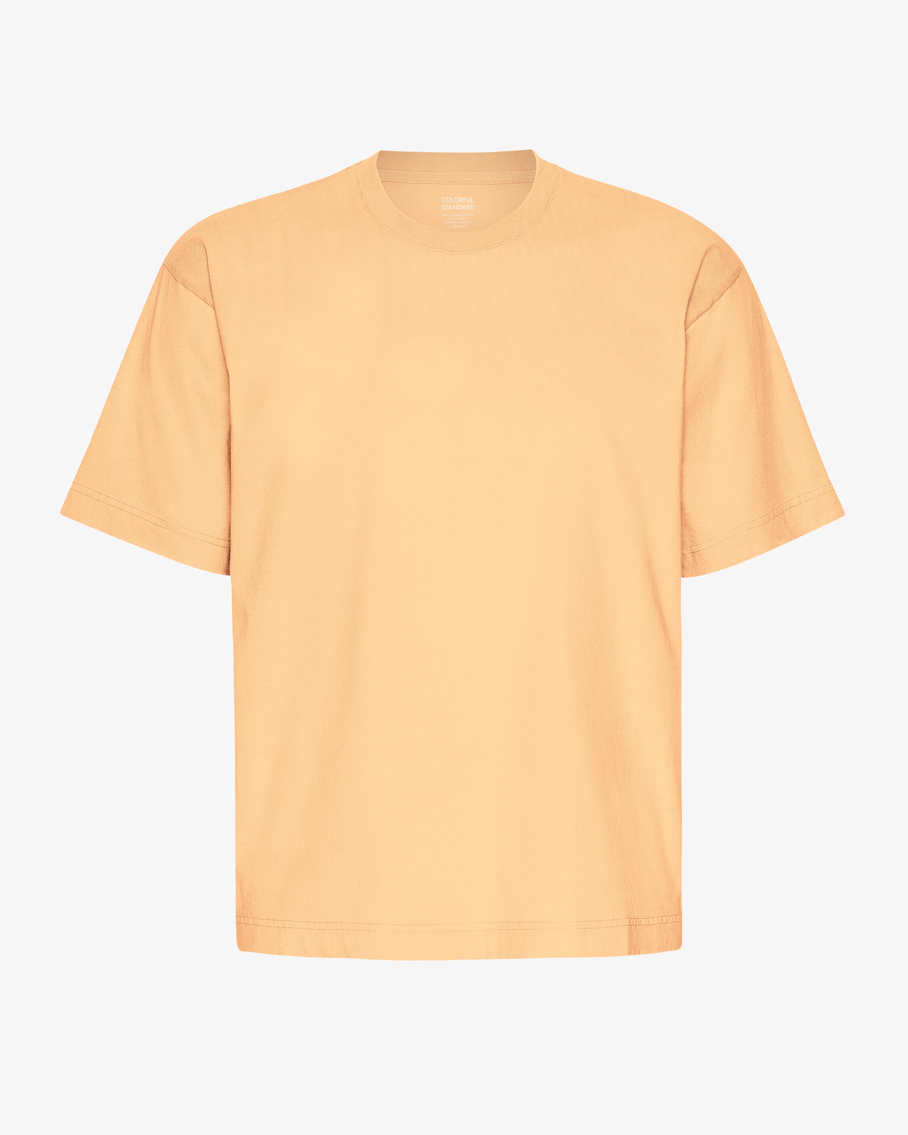 Organic Oversized T-Shirt for Women - Soft & Comfortable Sandstone Orange Cotton Tee - Perfect for Casual Wear, Loungewear & Everyday Outfits