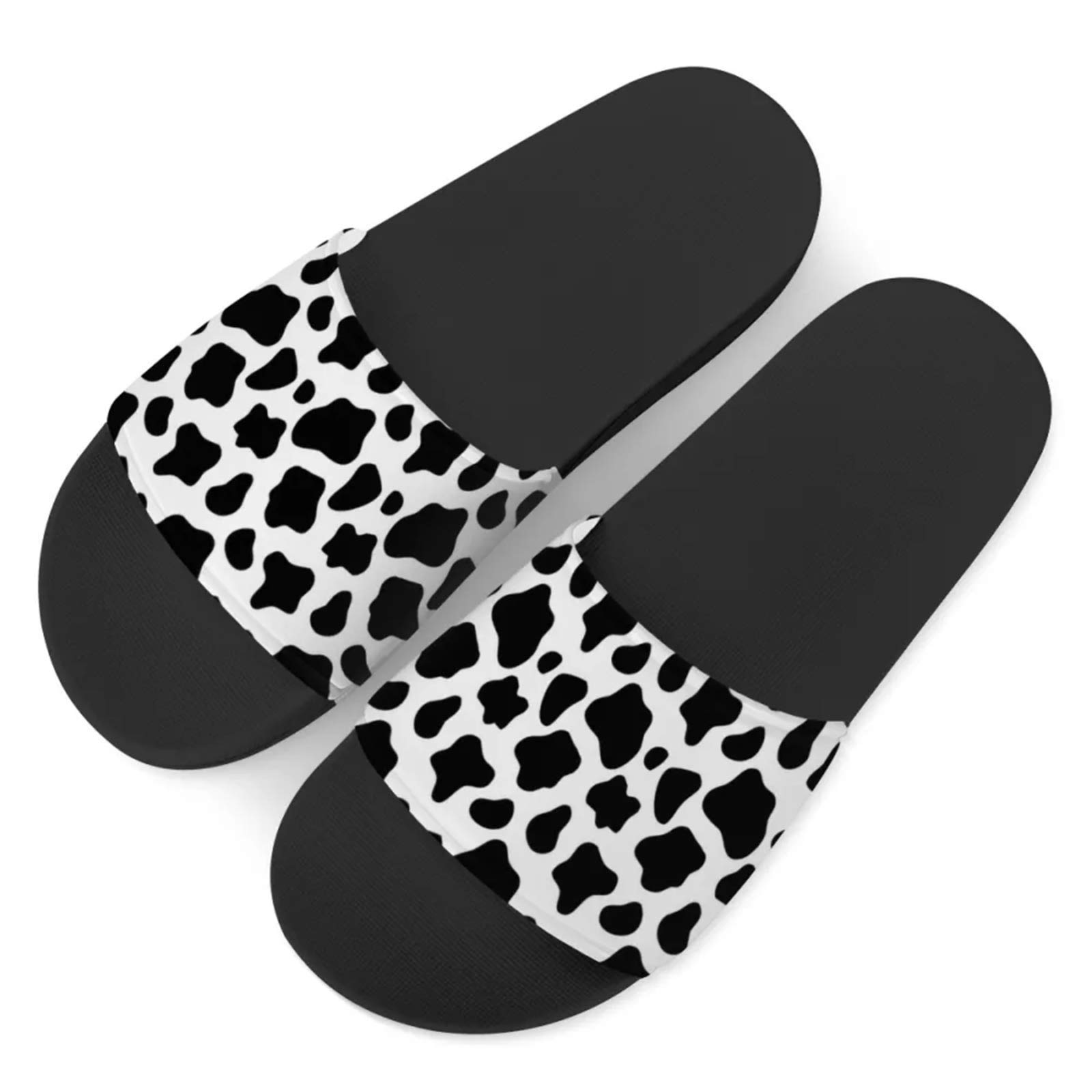 FOR U DESIGNS Women's Summer Sandals - Comfortable Slides Slippers for Indoor & Outdoor Use - Non-Slip House Shoes Perfect for Beach, Hotel, and Home Wear