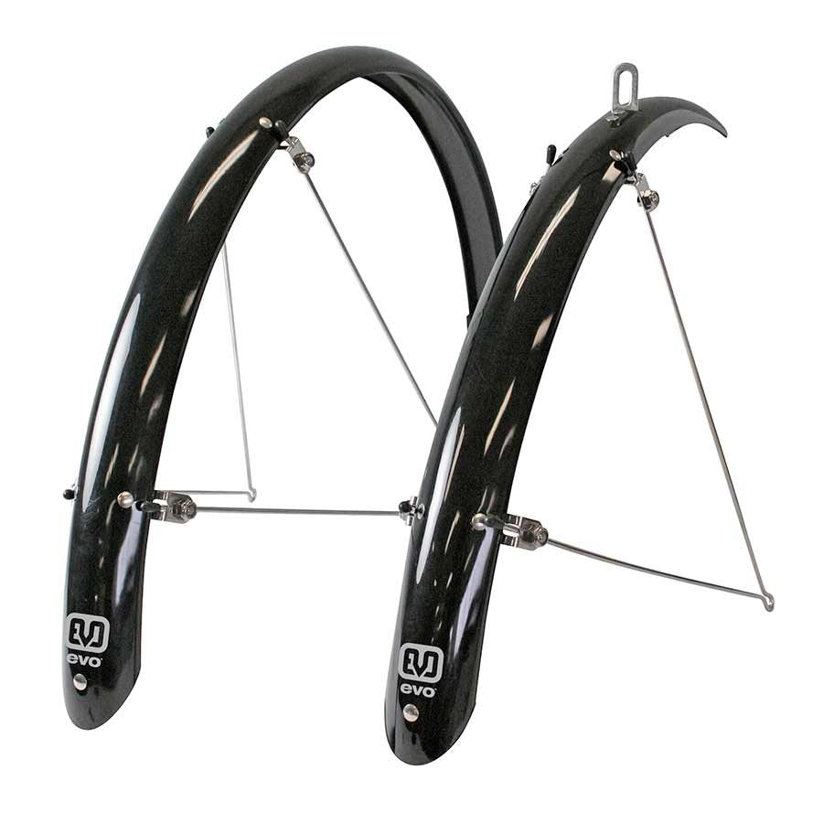 Evo Mudguard Set - Durable Bike Fenders for Mountain & Road Bikes - Waterproof & Lightweight Mud Guards for Cycling Protection - Perfect for Commuting, Off-Road & Wet Weather Riding