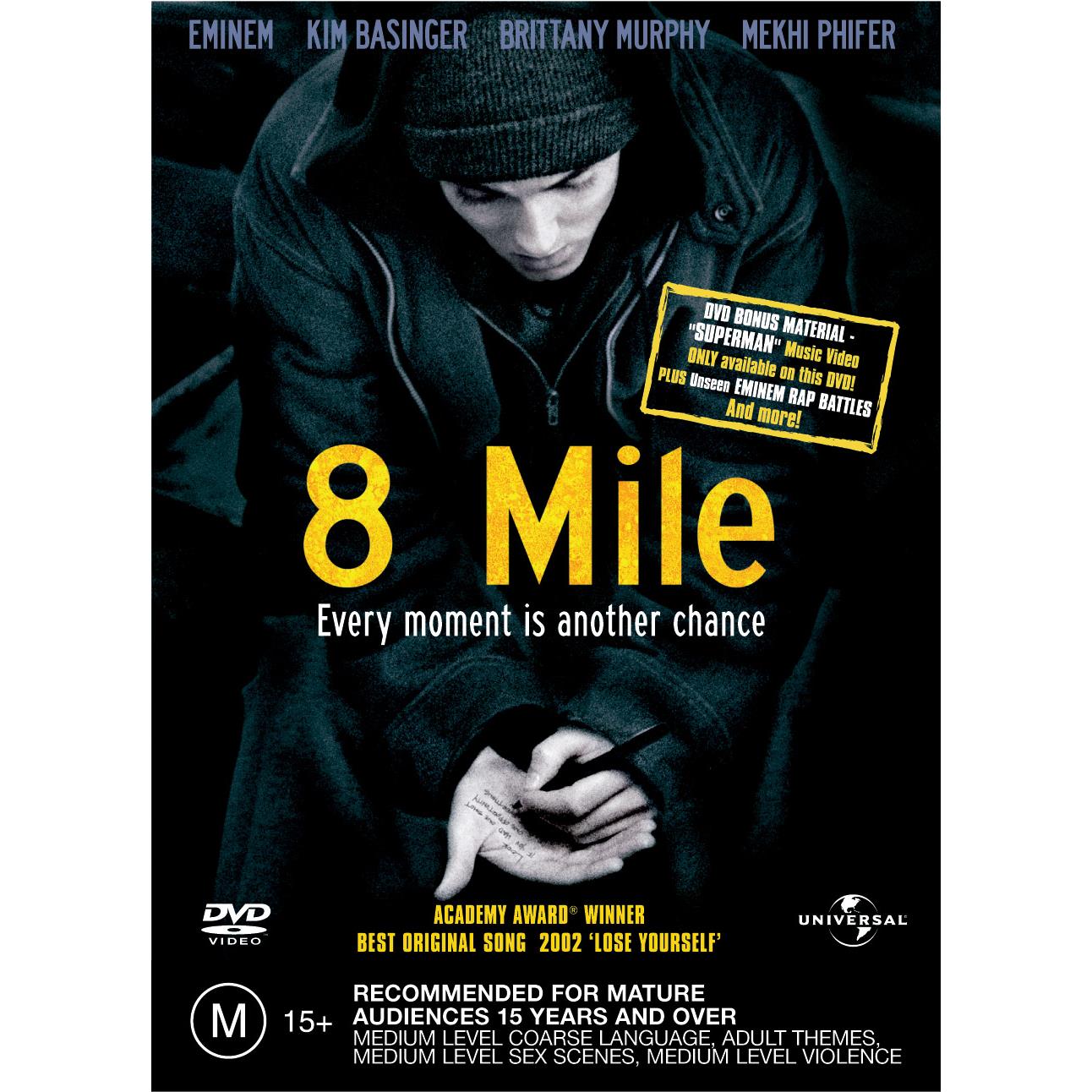 8 Mile System Collections Generic List1System Object DVD - Classic Movie for Entertainment & Home Theater