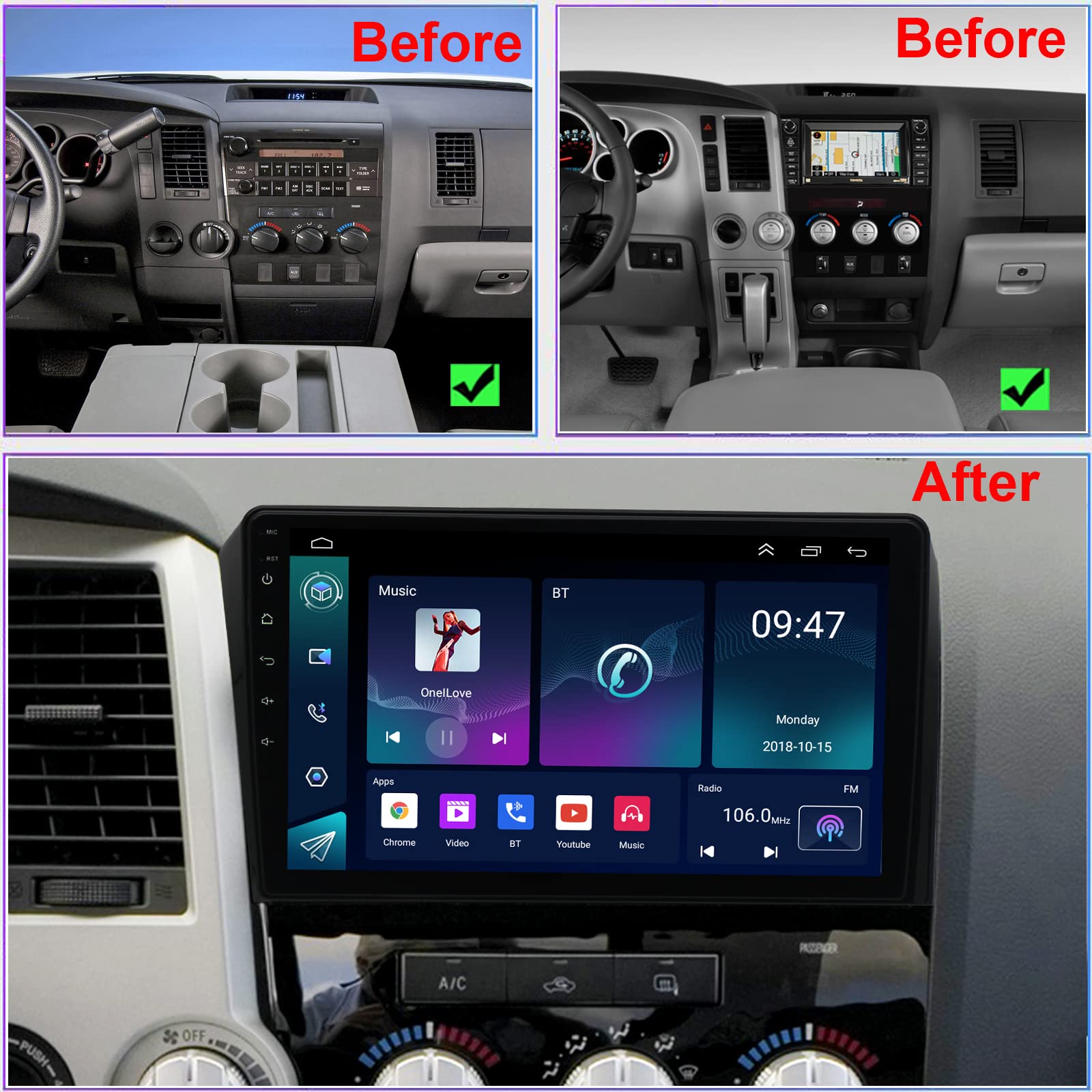 2007-2013 Toyota Tundra & 2008-2018 Sequoia 10.1