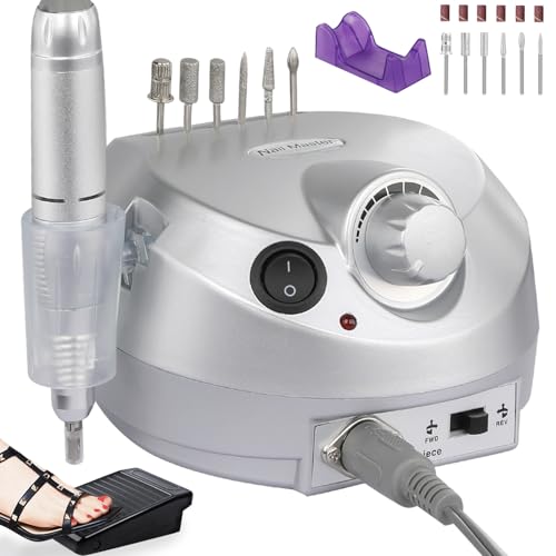A6-silver Nail Drill