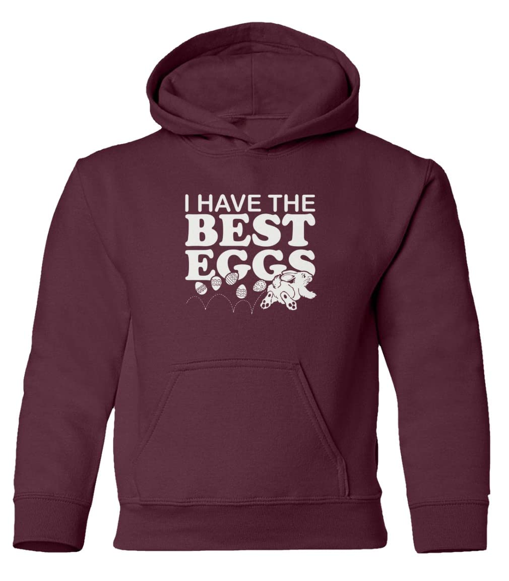 Funny Easter Rabbit Hooded Sweatshirt for Youth - Easter Party Outfit