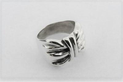 Sterling Silver Bow Signet Ring - Elegant Jewelry for Women, Perfect for Gifts, Parties & Everyday Wear