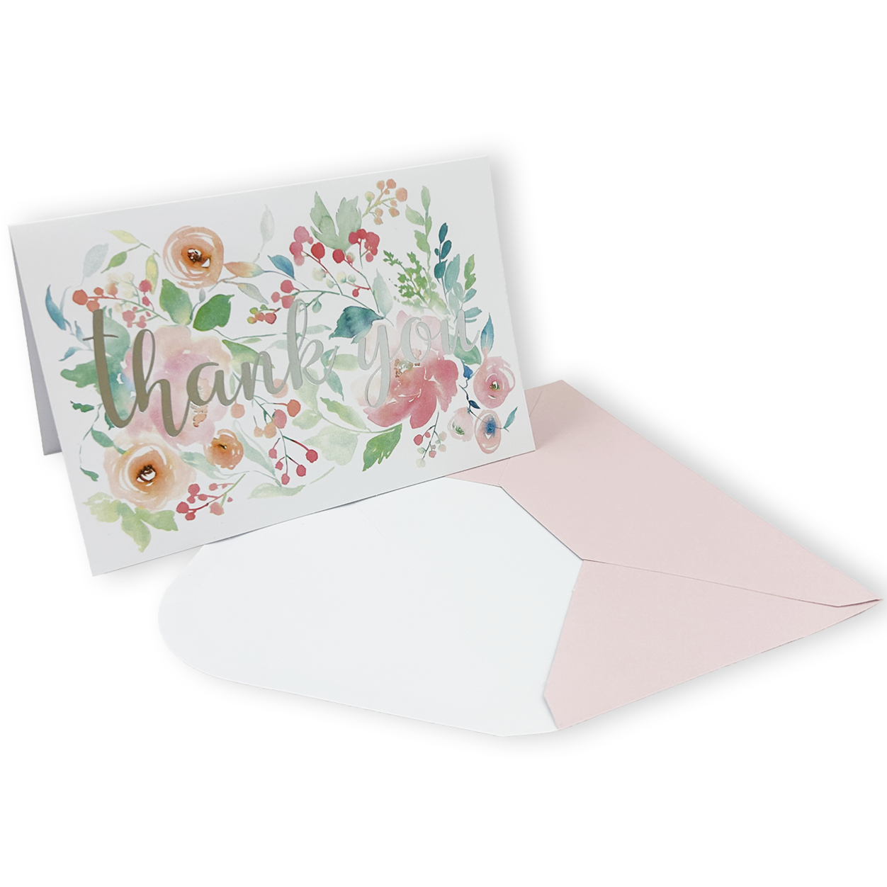 Best Floral Thank You Note Cards - Elegant Greeting Cards for Appreciation, Gratitude & Special Occasions - Perfect for Weddings, Birthdays & Thank You Gifts