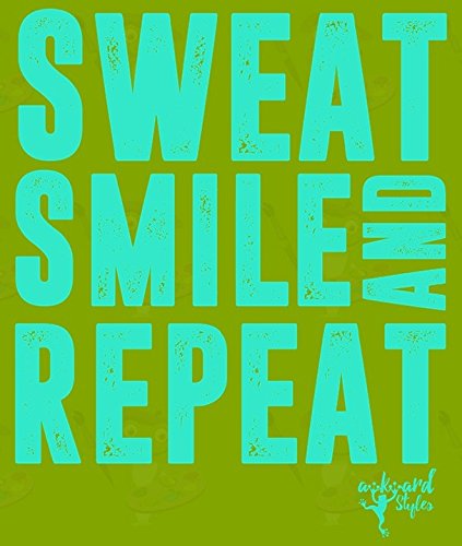Men's Sweat Smile Repeat Positive Quote Tank Top - Motivational Workout Shirt for Gym, Running & Casual Wear