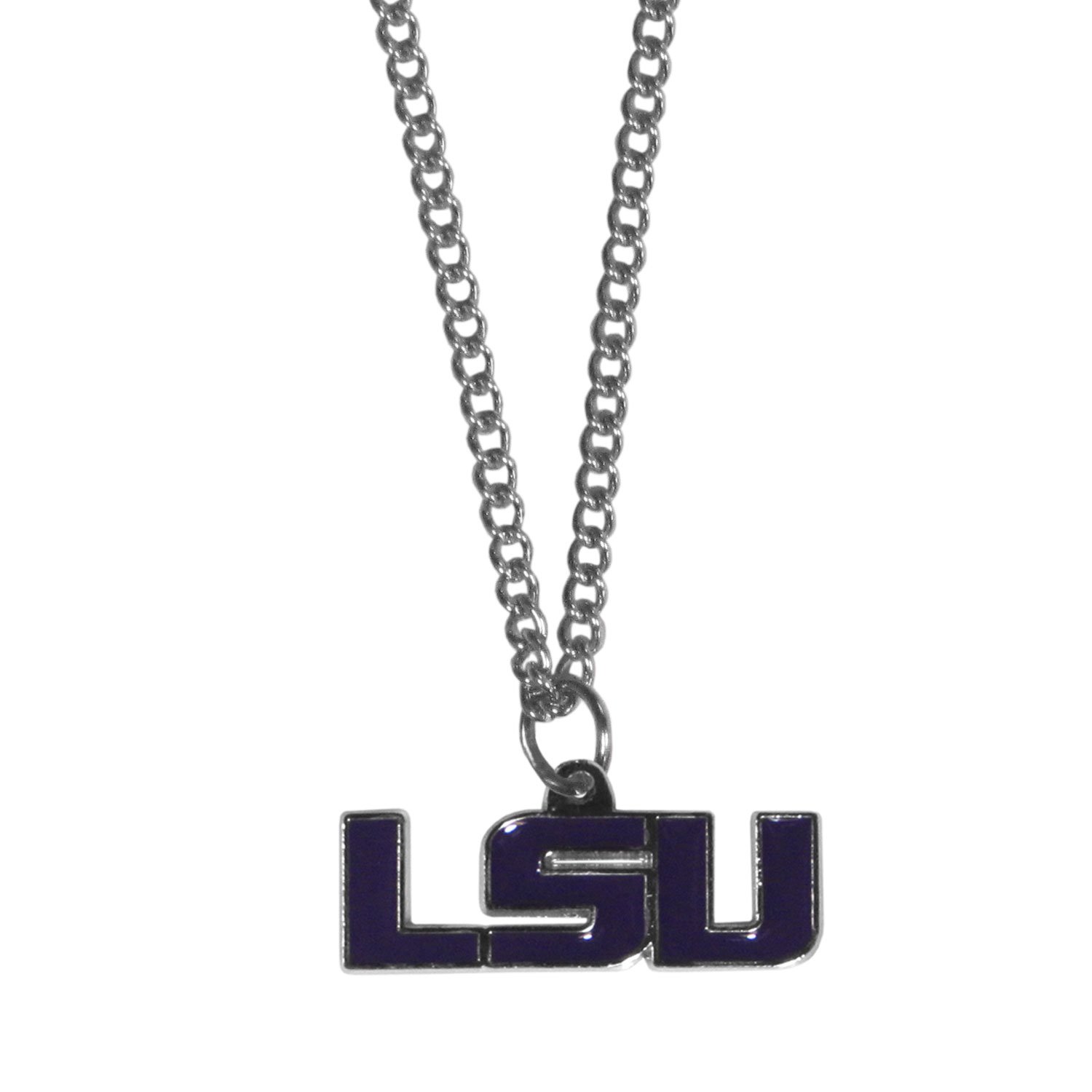 Siskiyou Sports NCAA Chain Necklace with Small Charm - 20 Inch College Team Jewelry for Women & Men - Perfect for Game Day, School Spirit & Fan Gifts