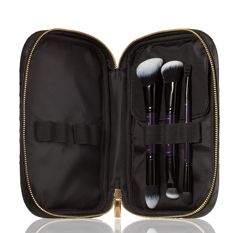 Kevyn Aucoin Professional Makeup Brush Set - 5-Piece Vegan Makeup Brushes for Foundation, Blush & Eyeshadow - Perfect for Everyday Makeup & Professional Makeup Artists