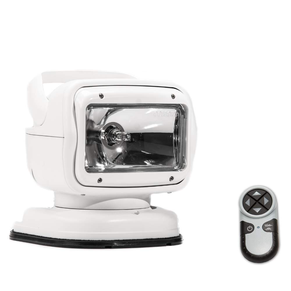 Golight GT Series Model 7900GT Halogen Spotlight - Portable Mount, Wireless Handheld Remote Control, White - Perfect for Hunting, Marine, Emergency & Off-Road Vehicle Lighting