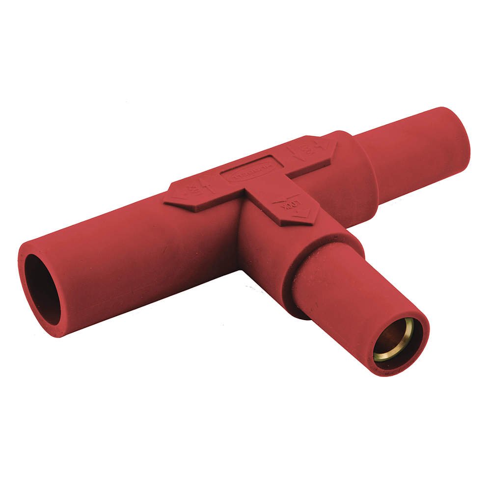 Hubbell HBL15TR 3R 4X 12 Taper Nose Tapping Tee - Female-Female-Male Red Brass Pipe Fitting for Plumbing & Irrigation Systems