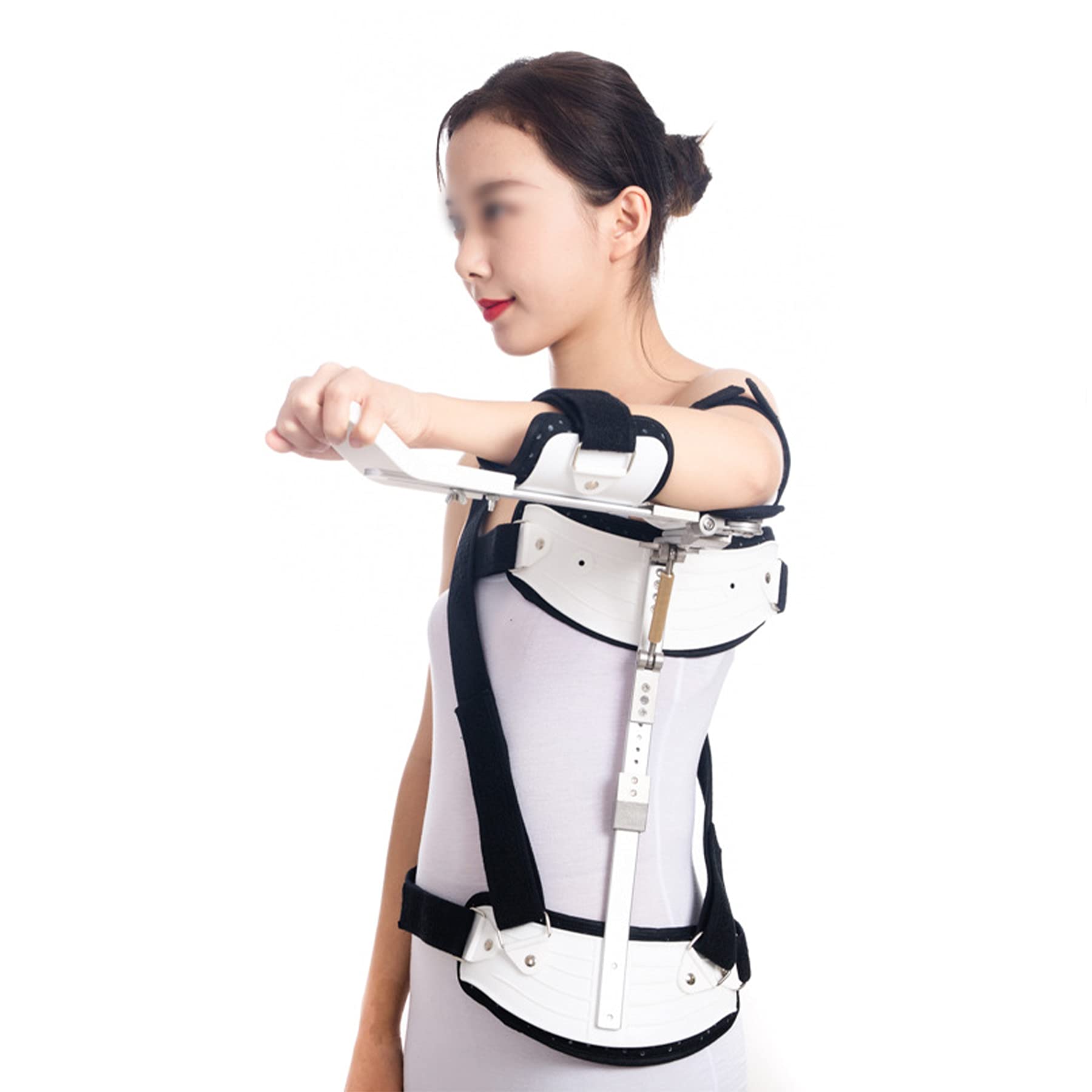 Shoulder Abduction Brace for Broken Arm, Fractured Shoulder, Rotator Cuff Tear & Post-Surgery Support - Adjustable Arm Immobilizer for Injury Recovery & Pain Relief - Ideal for Sports, Accidents & Post-Op Rehabilitation