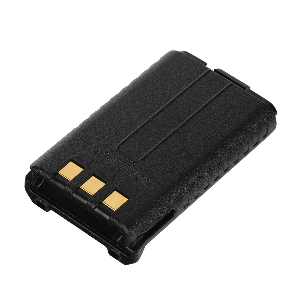 High Capacity 1800mAh Li-ion Rechargeable Battery for Baofeng UV-5R Walkie Talkie - Perfect for Outdoor Adventures, Emergency Preparedness & Security Work