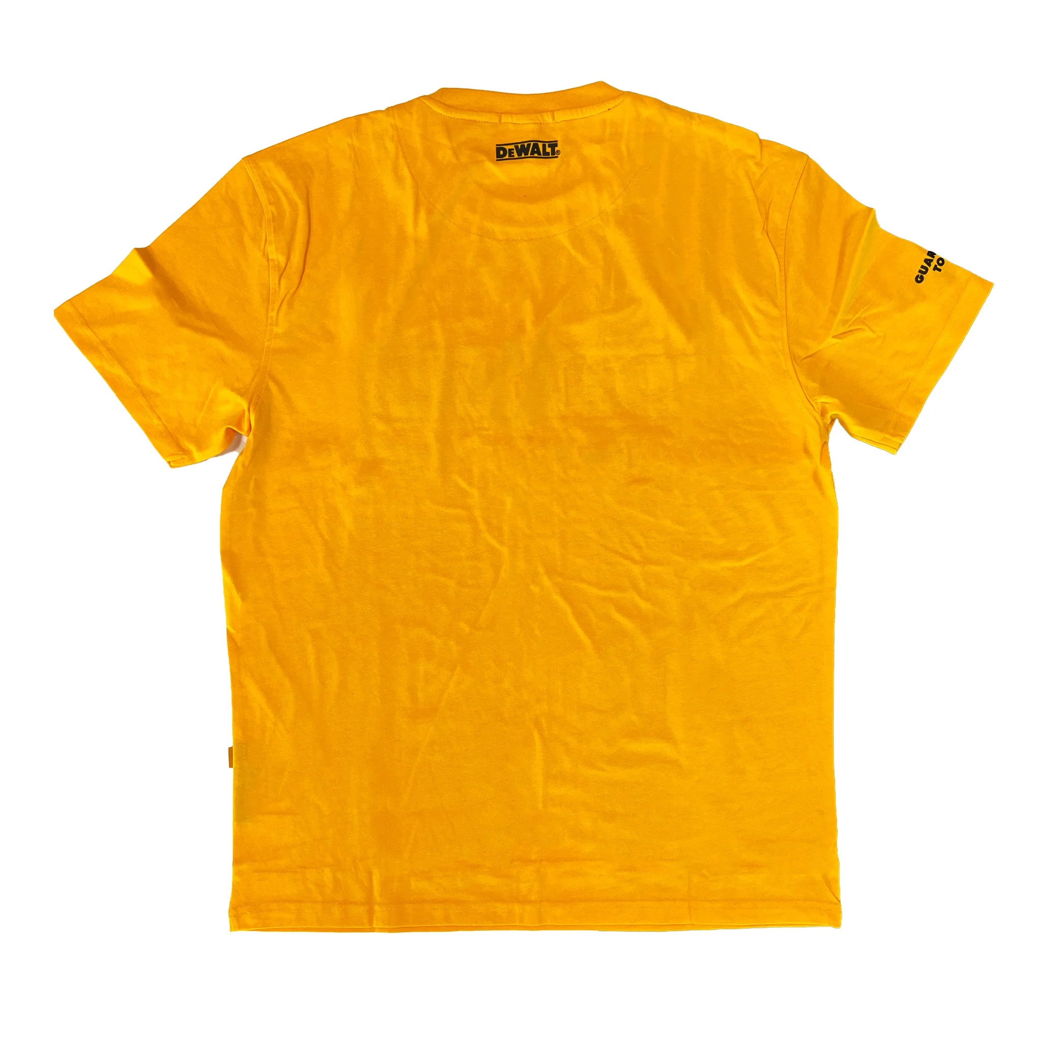 DeWalt Men's Short Sleeve Work T-Shirt - Durable Cotton Construction for Construction & DIY Projects - Comfortable Workwear for Job Sites & Home Improvement