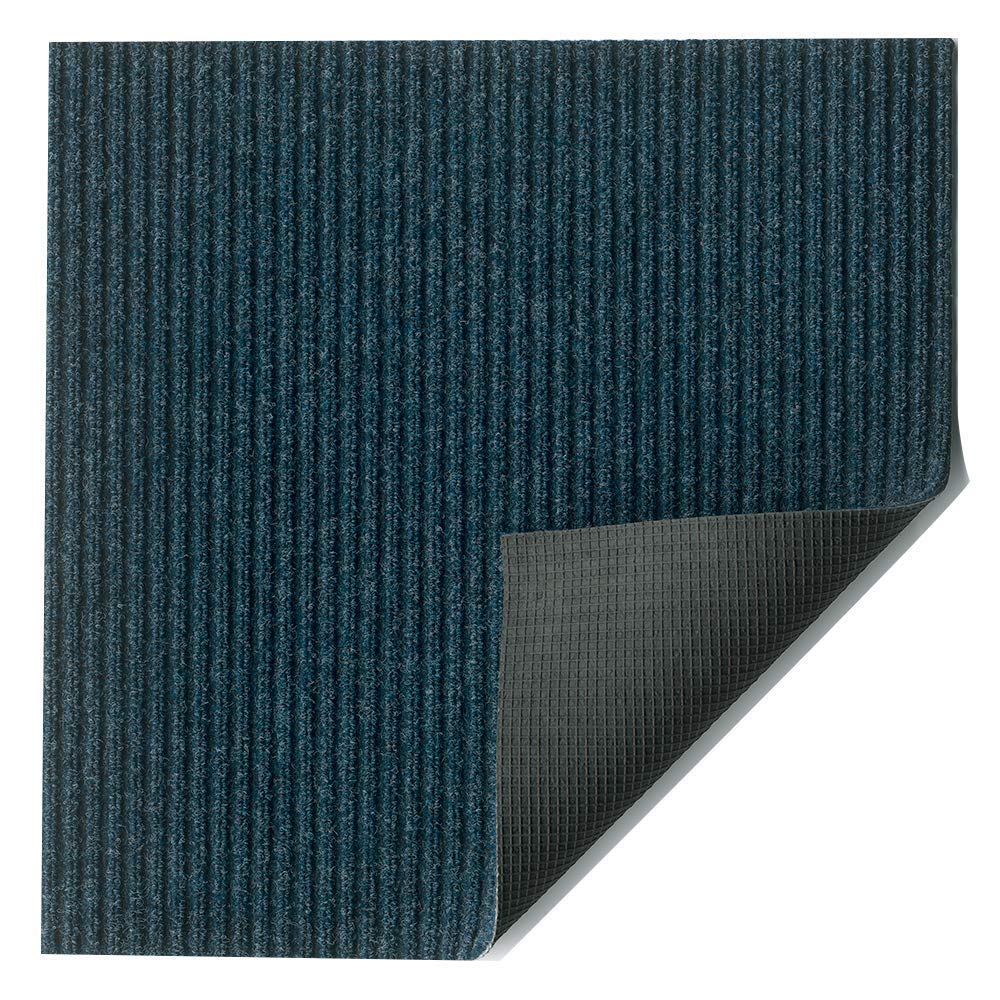 KOECKRITZ 9' Round Indoor Outdoor Area Rug with Non-Slip Rubber Backing - 1/4