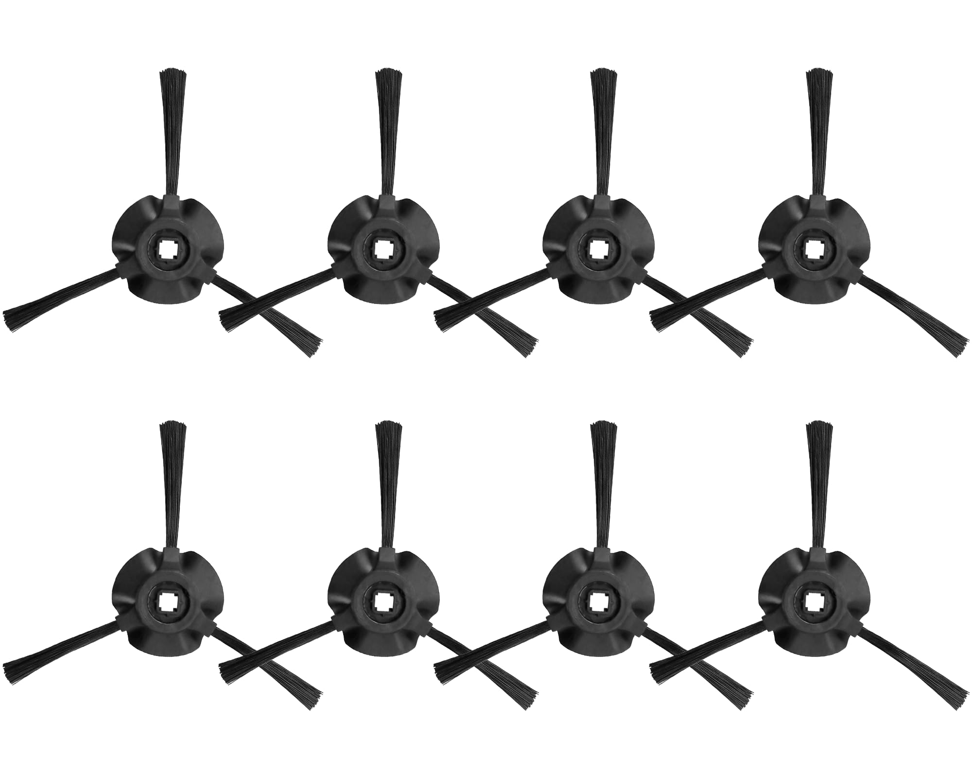 8 Pack Replacement Side Brushes Compatible with Shark Matrix Robot Vacuum RV2310/RV2310AE/AV2310/AV2310AE/RV2300/RV2300S/RV2320S/UR2350AE - Perfect for Hardwood Floors & Pet Hair Cleaning