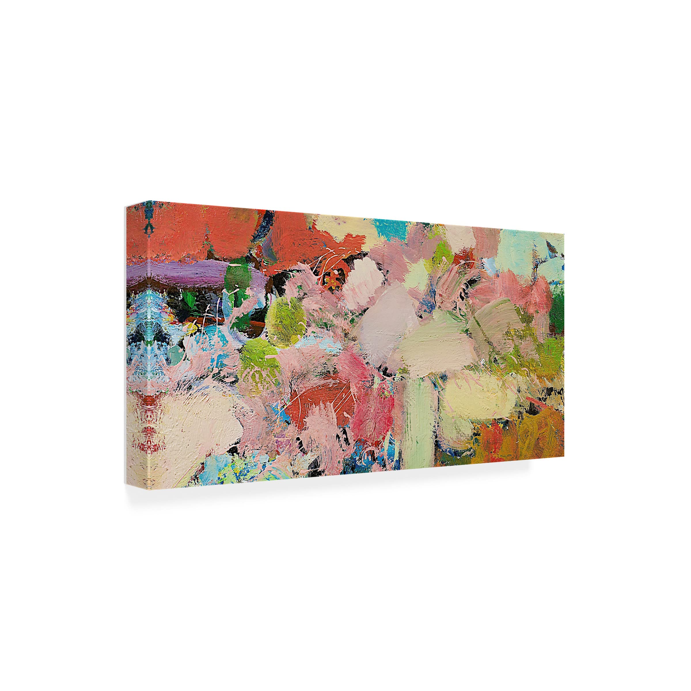 Allan Friedlander 'Azaleas' Floral Canvas Wall Art Print - Vibrant Botanical Home Decor for Living Room, Bedroom & Office