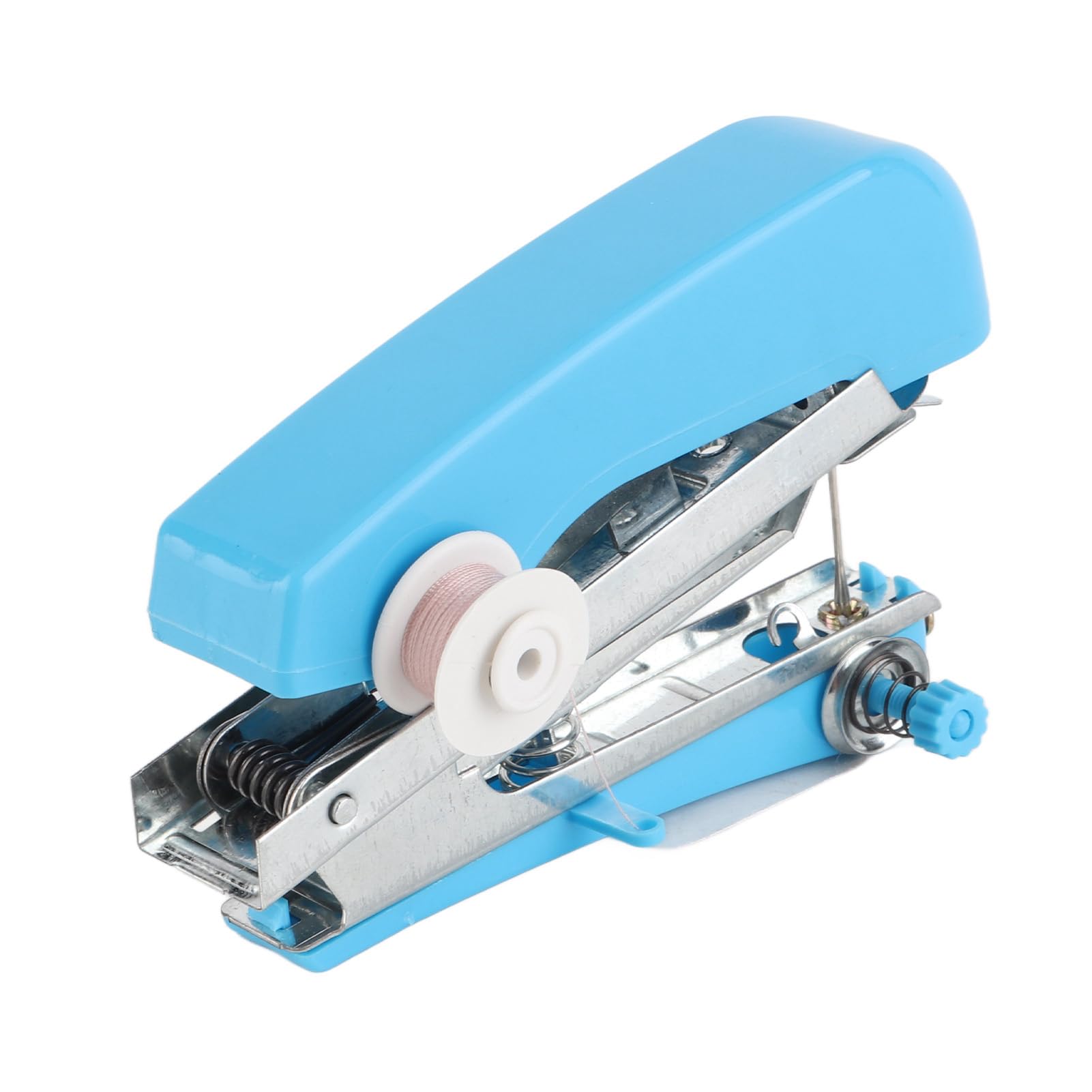 Portable Handheld Sewing Machine - Mini Stainless Steel Quick Stitch Tool for Home & Travel - Perfect for Emergency Repairs, DIY Crafts, and On-the-Go Fixes